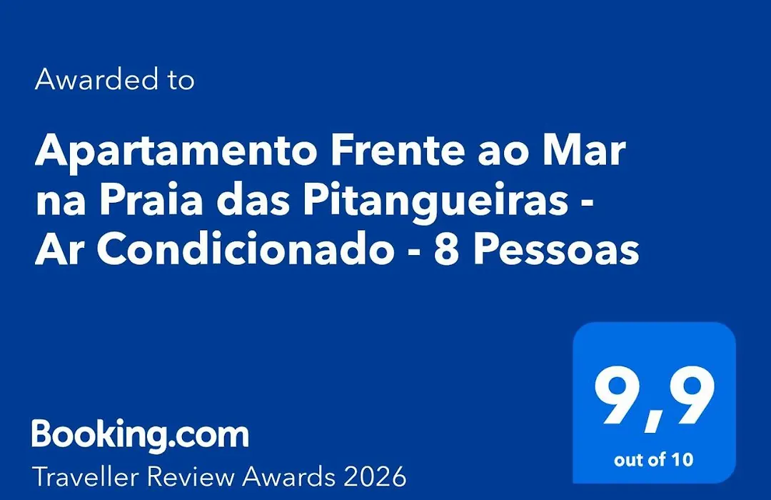 Apartamento Frente ao Mar na Praia das Pitangueiras - Ar Condicionado - 8 Pessoas-1